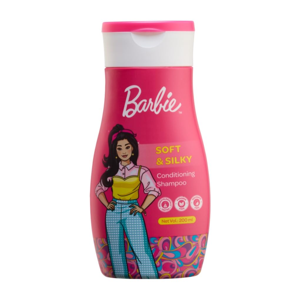Barbie Shampoo, Soft and Silky, 200 ml, Multi-picture-19