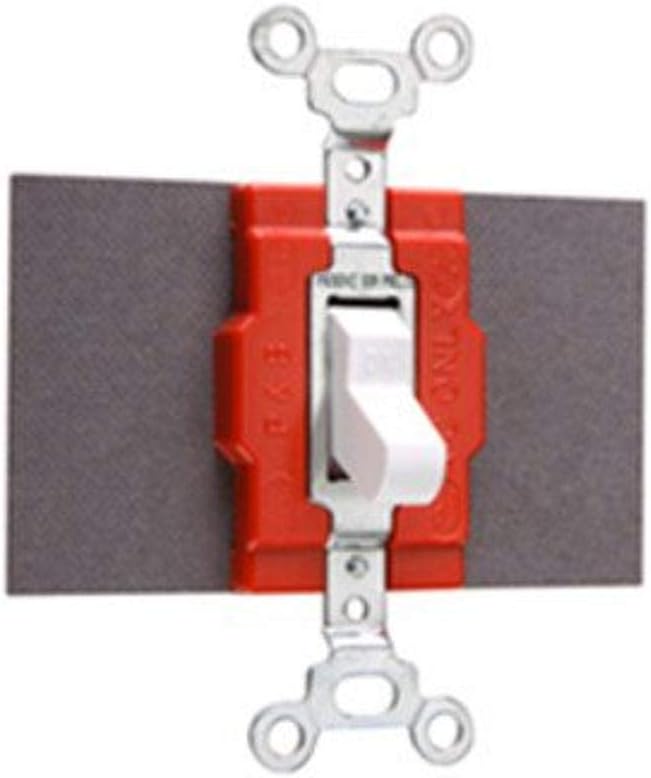 Legrand Pass & Seymour 1226W 20 Amp 120/277VAC D.P.D.T. Manual Conroller, Maintained Contact Three Position - Two Circuit, Center Off, White (1 Count)