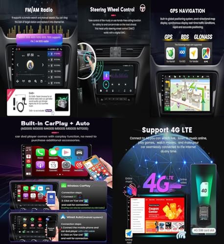 Autoradio Android 12 para Toyota Prius 20 con Bluetooth, WiFi y ecualizador DSP 7
