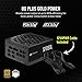Corsair SF850L Fully Modular Low-Noise SFX Power Supply - ATX 3.1 & PCIe 5.1 Compliant - Quiet 120mm PWM Fan - 80 Plus Gold Efficiency - Zero RPM Mode - 105°C-Rated Capacitors - Black