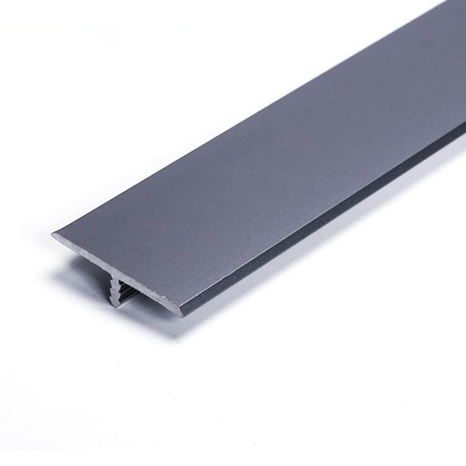 Remys Iron Gap Connecting Strip Cover Gaps/Cracks,Transition Strip Flooring Transition Strip Wood To Carpet, Edging Trim Tile/Laminate, Aluminum Alloy Decoration(Iron)