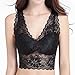 Sleep Koala Women's Sexy Lace Bralette Padded Bra Yoga Bralettes Wire Free Sleep Lingerie Black XXL (40B, 38C) …