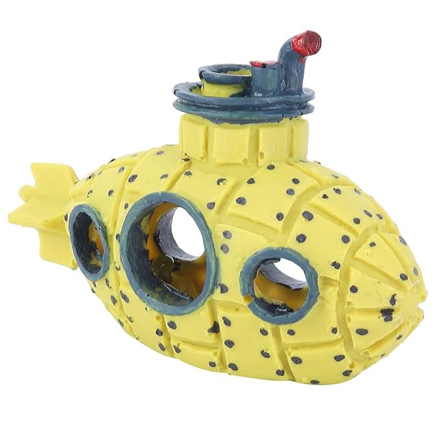 Burbujeador de Aire para Acuario Submarino, Adorno de pecera