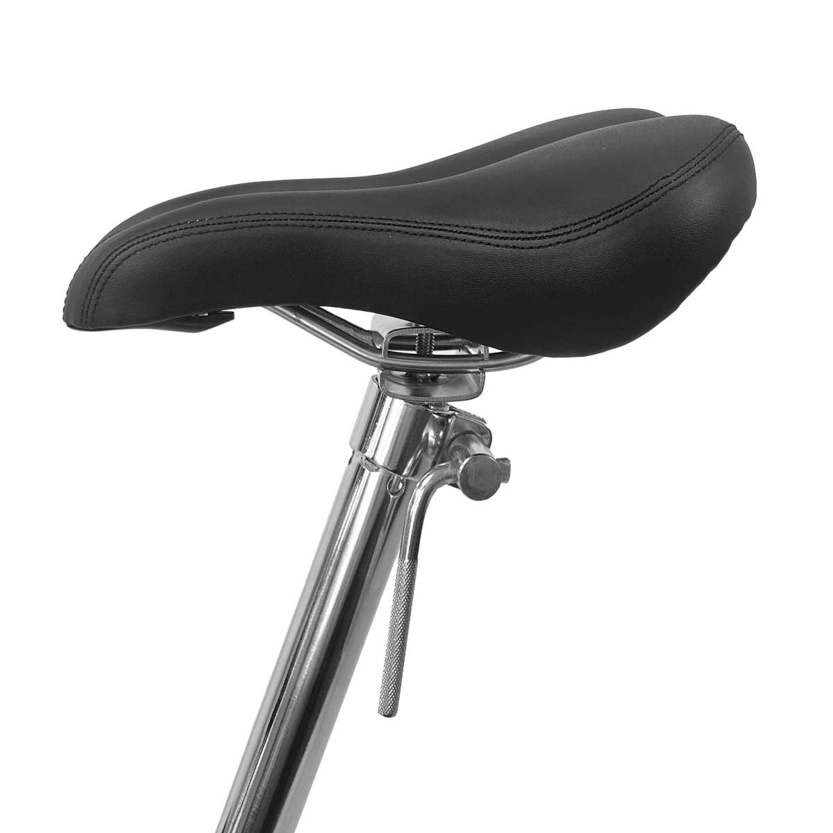 WaterClip - AquaBike Acier Inoxydable - Vélo de Piscine léger - Hauteur réglable - Prof 1m10 à 1m20