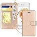 FYY Top-Notch Series Wallet Case for Apple iPhone 6 / 6S, Gold