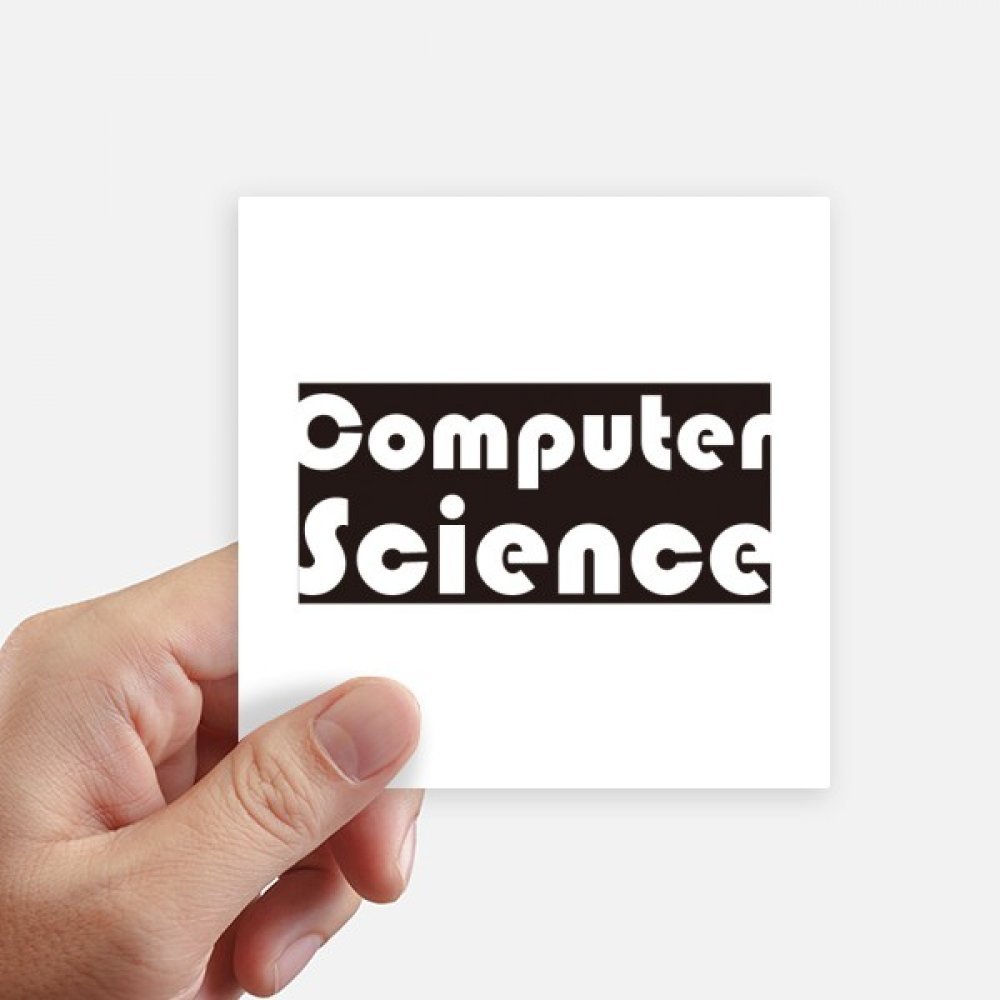 Autocollants ordinateur portable noir stickers muraux informatique multicolores 8pcs 10x10cm