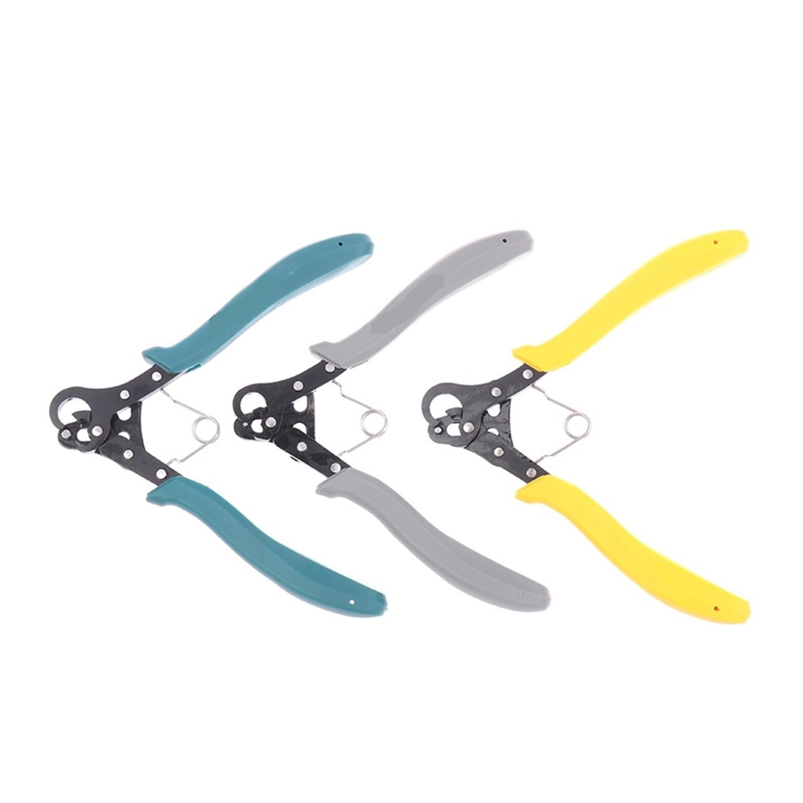 PezziPinze per Creazione Gioielli Set di pinze for arrotolare fili for avvolgimento, piegatura, riparazione e creazione gioielli. Pinze a becchi tondi for avvolgere anelli filo(Color2)