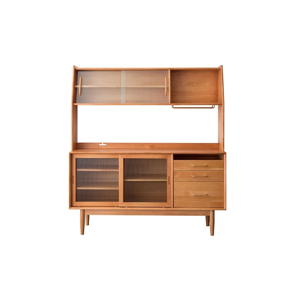 BHGFYXBS Buffet Cabinet For Restaurant & Home Wine Sto Sideboard With Doors Living Room & Kitchen Cupboard Slish Tea Cabinet With Ample Sto Space
