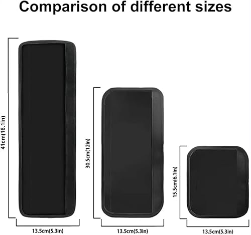 Miniatura 2 de BYCHECAR 6 fundas para manijas de puerta de refrigerador, diseño de calabaza de Acción de Gracias, manijas de decoración de electrodomésticos de