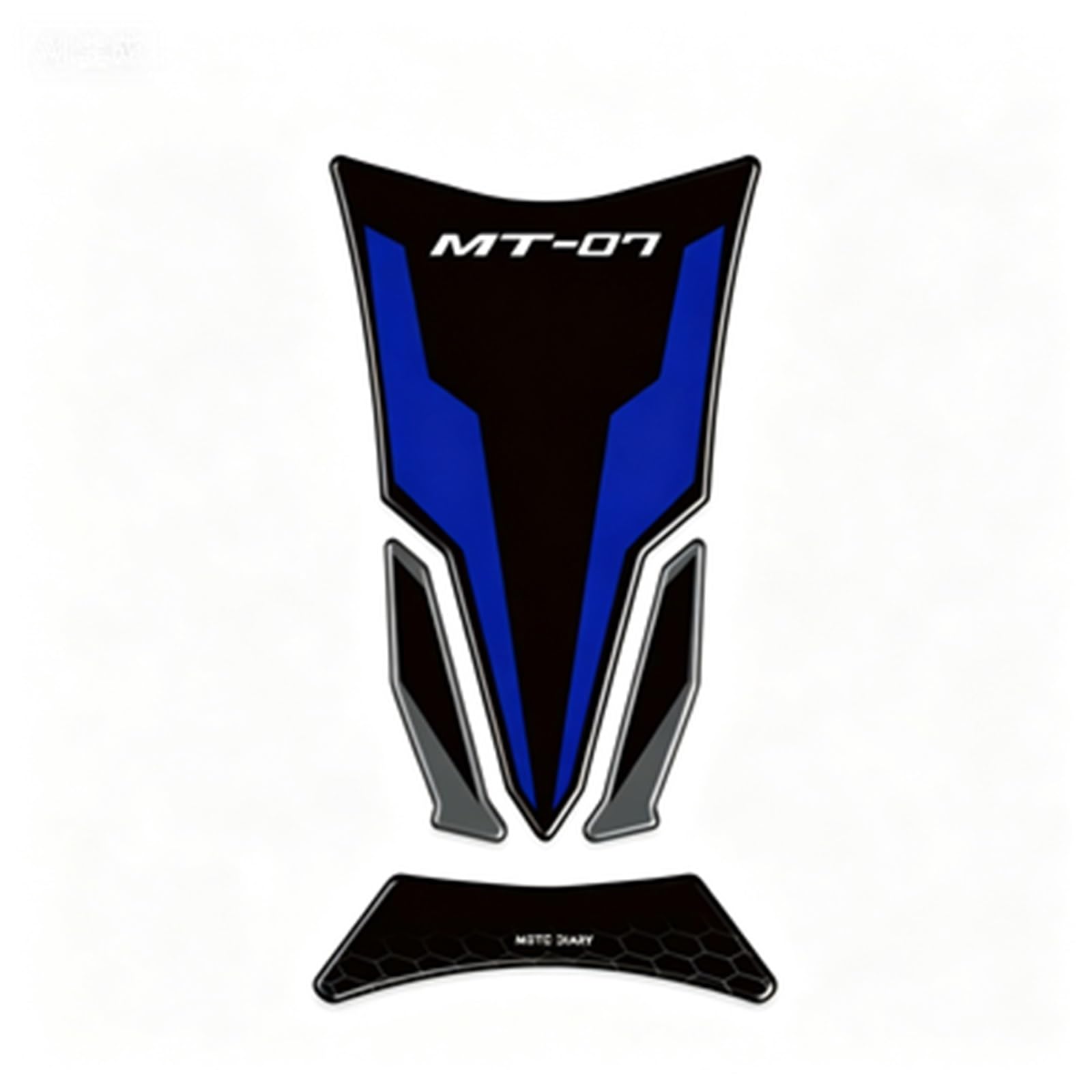 Tank Pad Sticker Motorcycle Fuel Protection Decal for Yamaha MT 07 MT07 MT-07 2024 2023 2022 2021 Accessories(Color2)