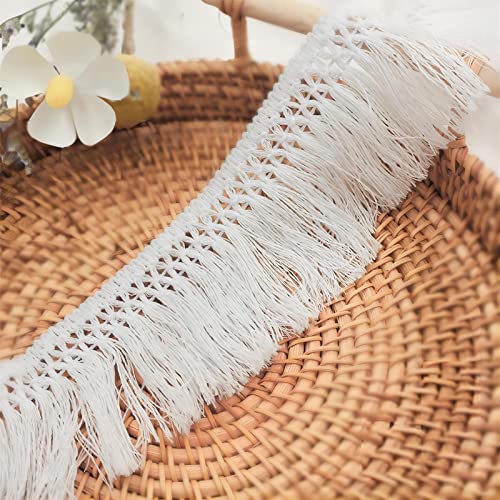 1 Meter 6cm Fransenborte Quasten Trim Baumwollspitze Häkelband Dekoband Spitze Borte Fransenbesatz Nähzubehör Möbelfransen Quastenborte Vorhangborte Zierspitze Lace Ribbon Borte Baumwolle (Weiss) 1 Meter 6cm Fransenborte Quasten Trim Baumwollspitze Häkelband Dekoband Spitze Borte Fransenbesatz Nähzubehör Möbelfransen Quastenborte Vorhangborte Zierspitze Lace Ribbon Borte Baumwolle (Weiss)