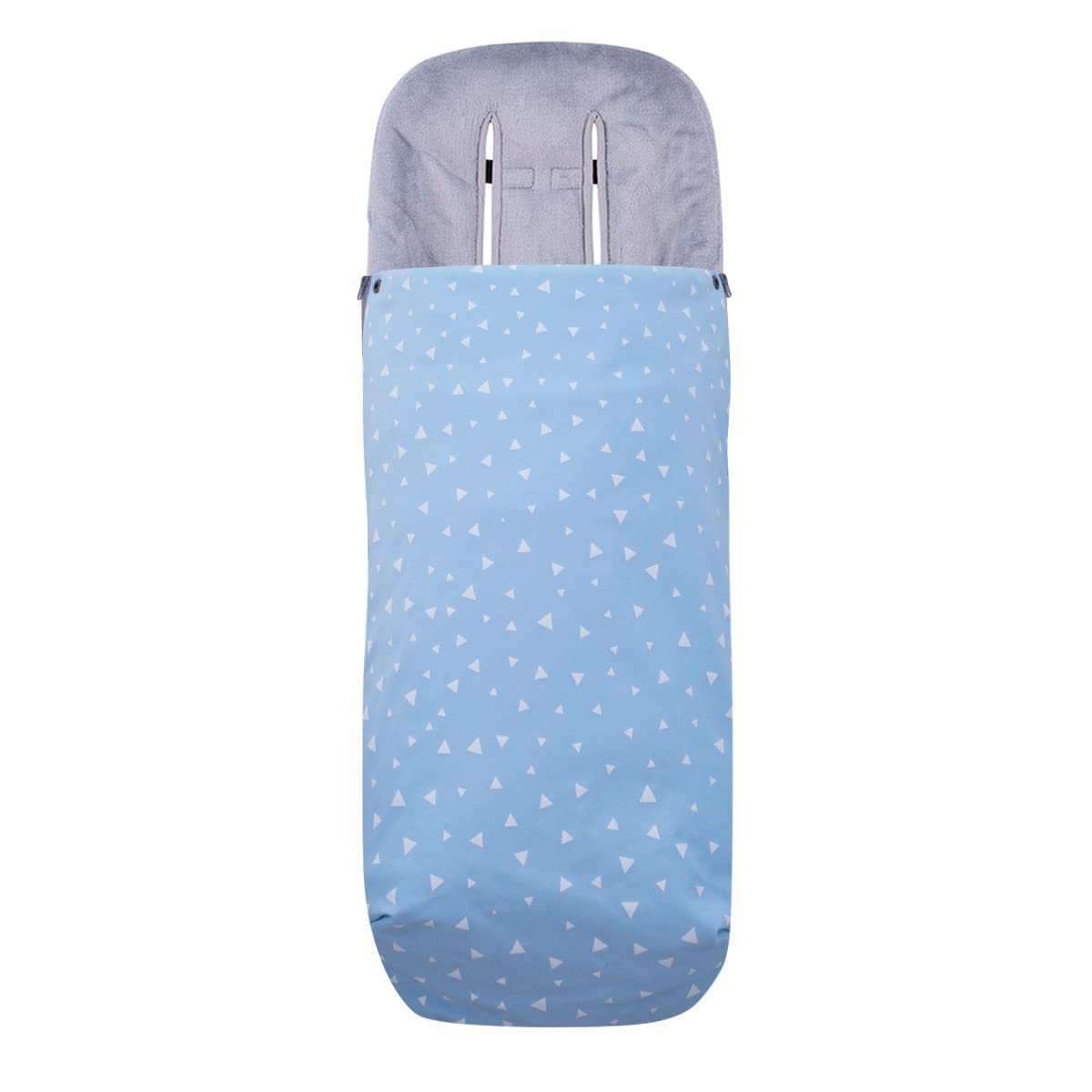 JYOKO KIDS Sacco per Passeggino Gemellare Babyzen YoYo, compatibile con Bugaboo Donkey (BLUE SPARKLES, PILE)