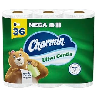 Charmin Ultra Gentle Toilet Paper, 9 Mega Rolls, 231 Sheets Per Roll