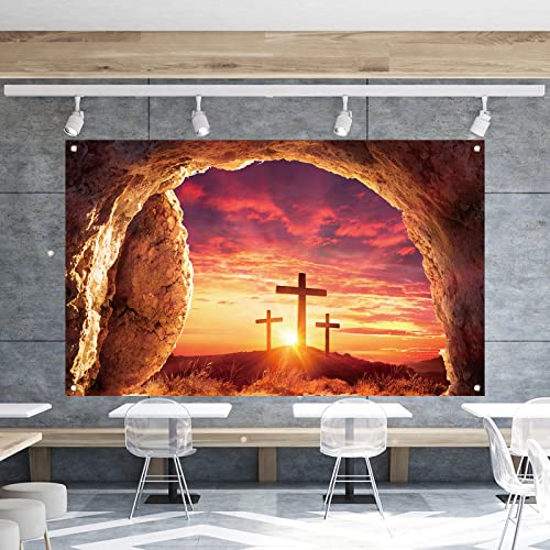 Decoración Fondo Fotográfico Pascua 71×43 pulg miniatura 6