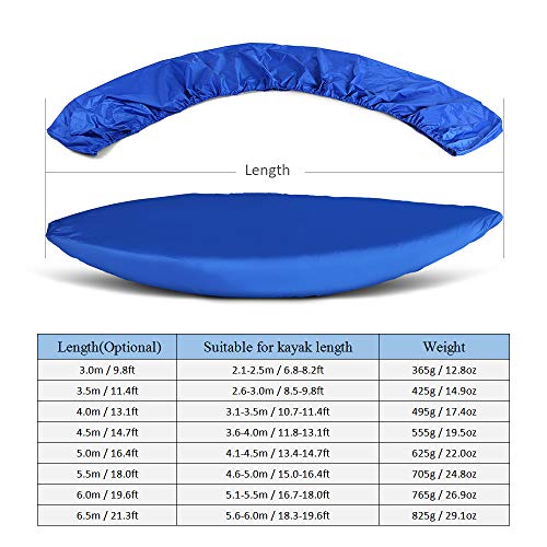 DECDEAL Capa de Caiaque Universal Profissional Canoa Barco Resistente À Prova D 'Água UV Escudo De