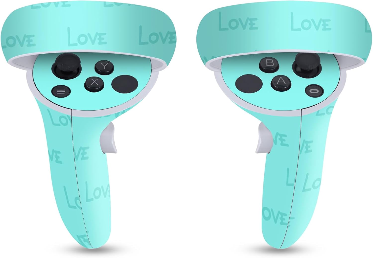 Head Case Designs Officially Licensed Me to You Love Classic Tatty Teddy Vinyl Sticker Skin Decal Cover Compatible with Meta Quest 2