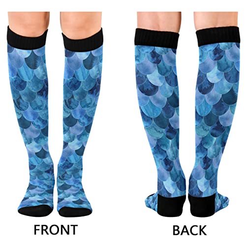 Image of Compression Socks for Women & Men, Knee High Socks for Circulation Medical Running Athletic Nurse Travel