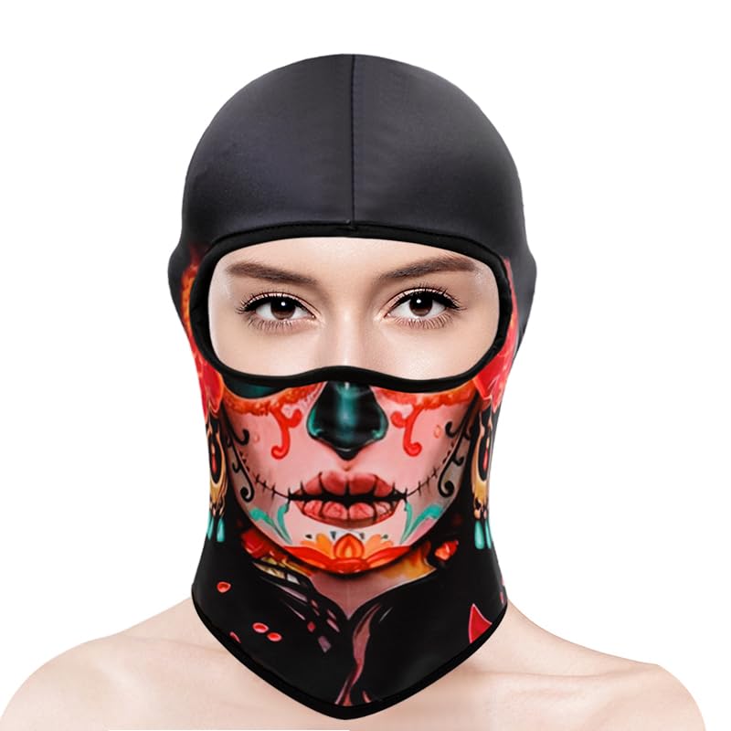 Image of Balaclava Mask 3D Print Full Face Mask Cooling Neck Gaiter Sun Protection Face Cover Mask Windproof Ski Mask