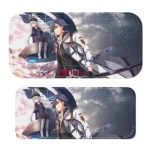 Switch スキンシール 英雄伝説 閃の軌跡V Switch/Switch Lite スキンシール スイッチ用 ステッカー Switch Lite対応 薄型シール 汚れ防止 気泡防止 側面対応 散熱良い 全面保護 繰り返し貼り付け可能 アニメ キャラクタ