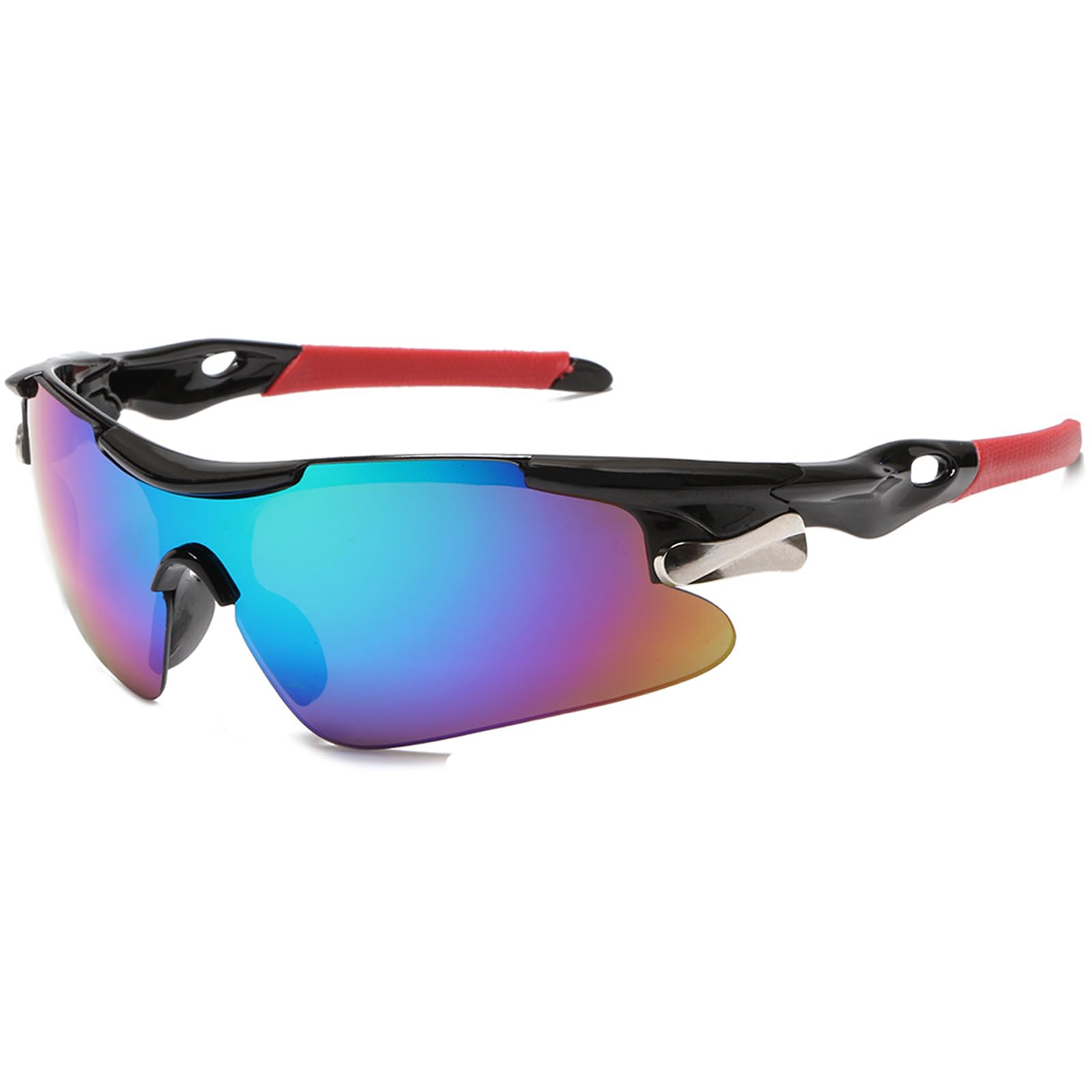 [sanyuexiaozai] サングラス 超軽量 偏光 サングラス 超軽量 UVカット スポーツサングラス UV400 釣り 登山 トレッキング ハイキング 運転用 ランニング おしゃれ （グリーン）