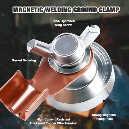 Wshxjzyay 2 Pack Magnetic Clamp