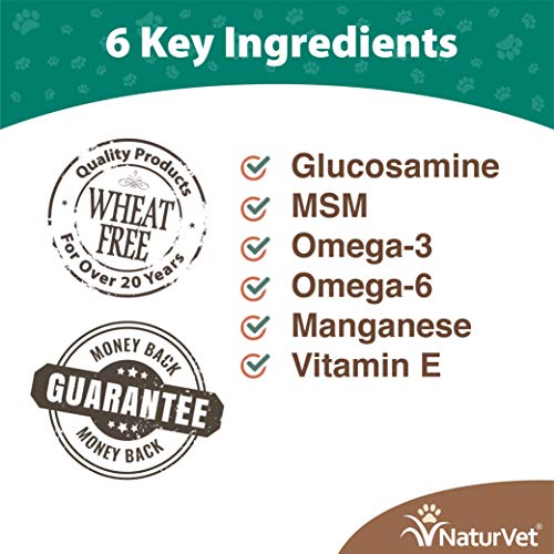 NaturVet – Hip & Joint for Cats Plus Omegas – 60 Soft Chews – Help Supports Healthy Hip & Joint Function – Enhanced with… - Image 3