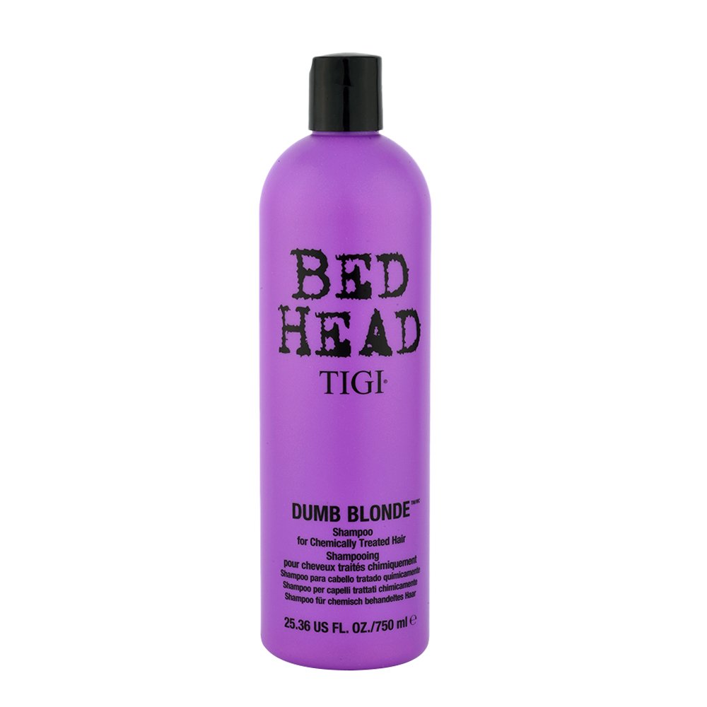 Bed Head by TIGI - Dumb Blonde Shampoo - Ideal for Coloured Hair - 750 ml