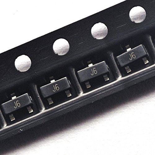 S9014 J6 transistor SOT23 0.1A / 45V NPN SMD transistor (100pcs