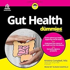 Gut Health for Dummies Audiolibro Por Kristina Campbell arte de portada