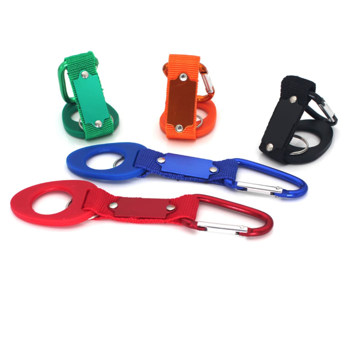 TOYANDONA 3 Sätze Teiliges Tragbarer Getränkebehälter Clip Mit Haken Wasserflaschen Halterung Für Outdoor Aktivitäten Zum Joggen Radfahren Und Camping Zufällige 6 Stück * 3
