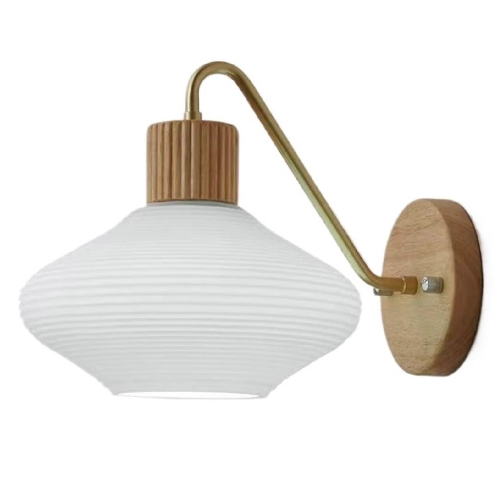 FEITENGDA Single Head Warm Tone Wall Sconce Contemporary Wall Light