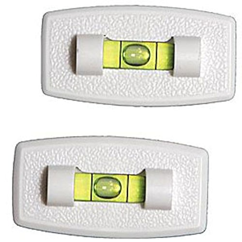 Stick On Levels, Set of 2 -White