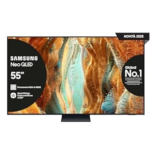 Samsung Neo QLED 4K Vision AI Smart TV 55'' QE55QN74FATXZT Mini LED, NQ4 AI Gen2 Processor, AI Upscaling, Motion Xcelerator 144 Hz,Tecnologia Quantum Matrix Slim, OTS Lite, AirSlim Design, 2025