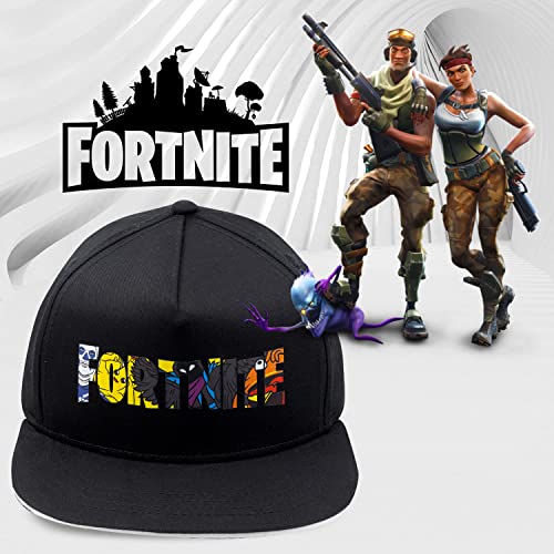 Image of Fortnite Baseball Cap for Boys, Quality Made Boys Hat and Fitted Cap, Flatbrim Baseball Hat with Sleek Design