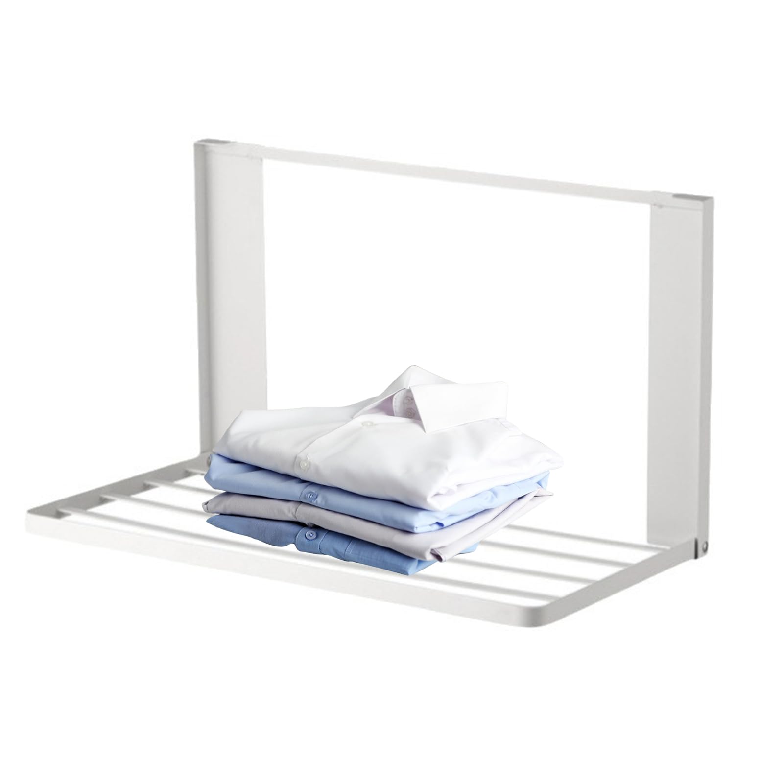 Mensole magnetiche per frigorifero,Organizer magnetico per frigorifero | Mensole da parete pieghevoli rustiche per bagno, camera da letto, soggiorno, cucina Tsuchiya