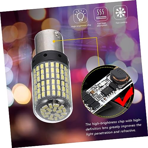 GALPADA 7Pcs LED Sinal De Volta Lâmpada De Freio Do Carro Luz De Volta Do Carro Carro Anti-Estrobosc