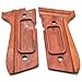 Superior Crafted Rosewood Pistol Grips for Beretta 92FS, M9, 92A1, 92G, 92D, 96 | Precision Fit with Double Diamond Carving & 24K Gold Beretta Emblem