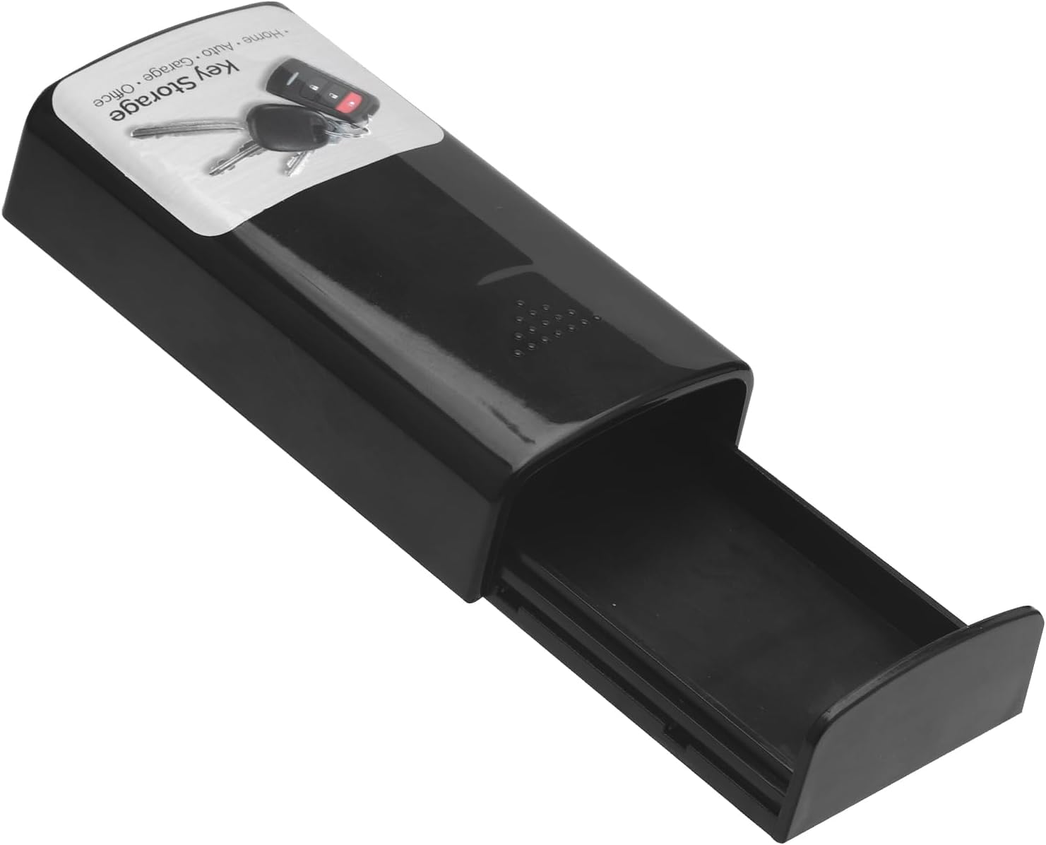 Magnetyczna skrzynka na klucze, ukryj jeden kluczyk na zewnątrz, mocny magnes, uchwyt na klucze pod samochodem, do domu, garażu, biura, schowka na klucze