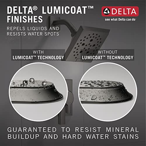Delta-faucet-52160-KS-PR25-Universal-Showering-Components-Showerhead-Lumicoat-Black-Stainless-25-GPM-Water-Flow