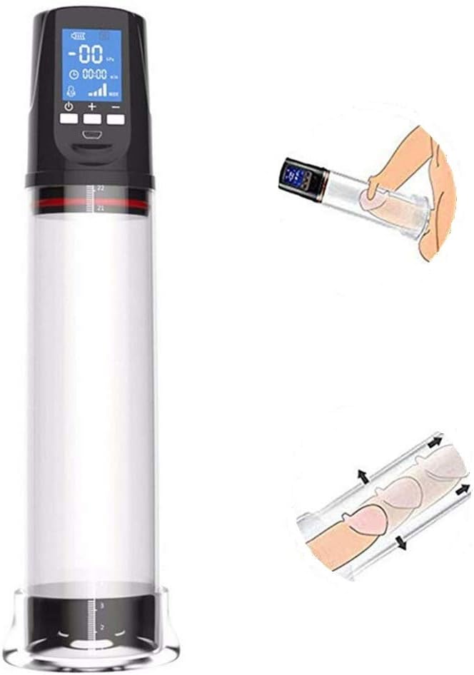 Pennis Pumps for Men Erectile Universal Manual Extender 9-12 INCH Vacuum Pump, Pennis Stretcher for Man Big Size Pro-Extender Massager for Growth Up to