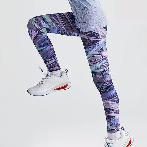 Girls Yoga Leggings Kids High Waisted Athletic Active Dance Pants Toddler Stretchy Running Tights 𝐋ounge Pants Fall Clothes4