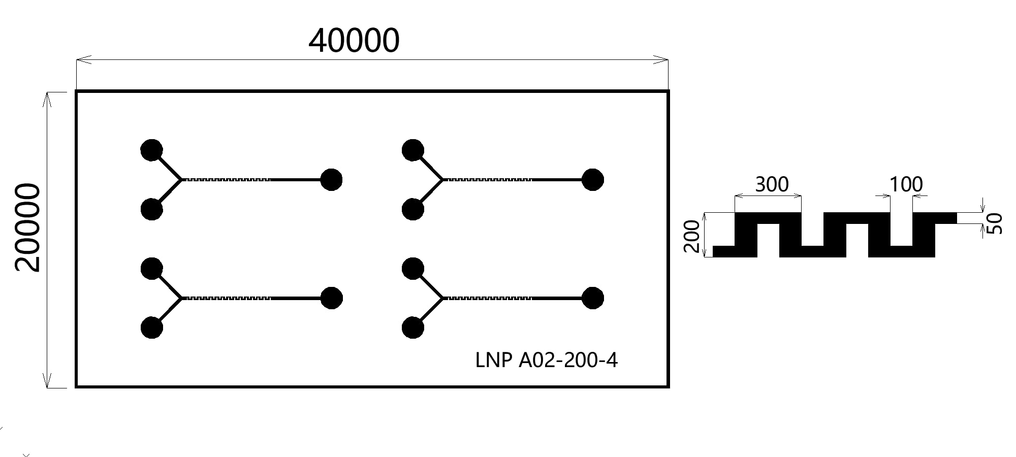 Microfluidics BioChip A01-200 A02-200 – PDMS-Mikrofluidik-Chip for das LNP-Flüssigkeitskontrollsystem(LNP A02-200)