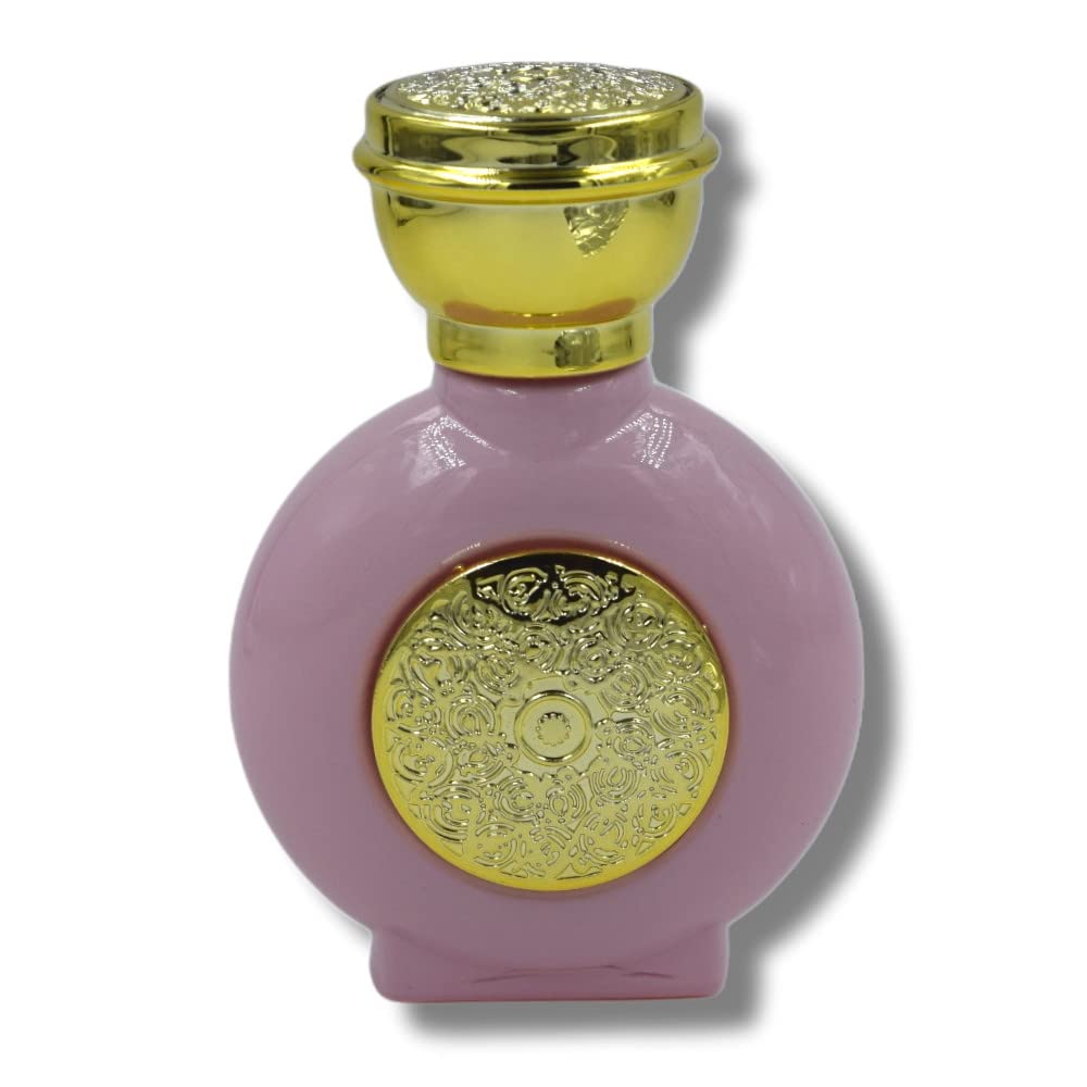 Hunky Dory 50ml Luxury Asian Style Glossy Multicolour Empty Refillable Reusable Perfume Bottle With Asian Desgin Shape Cap and Easy Pump For Perfume, Essential oil, Beauty use.(Pack of 1)-image-12