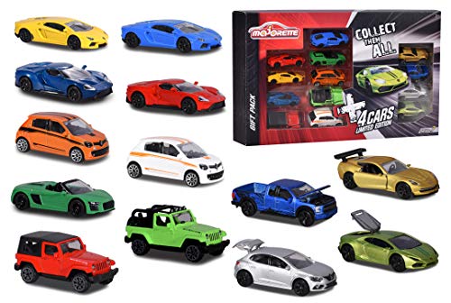 Majorette - Set 13pcs (9+4 exclusifs) - Voitures en Métal - Véhicules Miniatures - 212054026