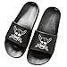 Donne Infradito Sandali Pantofole delle Signore Spiaggia Vacanze Estive Scarpe Casa da Piscina Comode Ciabatte Regali per I Bambini Cosplay Anime One Piece Roronoa Zoro,Nero,41 EU