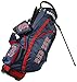 Team Golf MLB Boston Red Sox Fairway Golf Stand Bag, Lightweight, 14-way Top, Spring Action Stand, Insulated Cooler Pocket, Padded Strap, Umbrella Holder & Removable Rain Hood