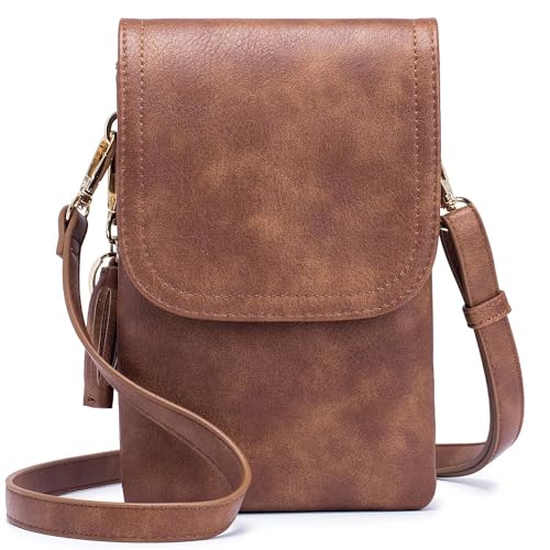 Kleine Umhängetasche Damen - Kompakte Handytasche Mit Verstellbarem Riemen, PU Material