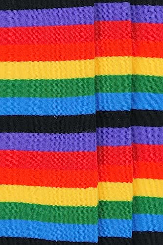 Image of ToBeInStyle Women's Colorful Patterned Design Knee High Socks