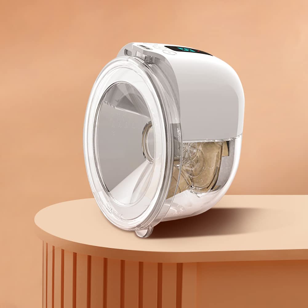 Wearable Electric Breast Feeding Pump Electric Breastfeeding Suction Milk Extractor Postpartum Supplies Accessories USB Powered Silent Hands-Free for Mother, Type 1