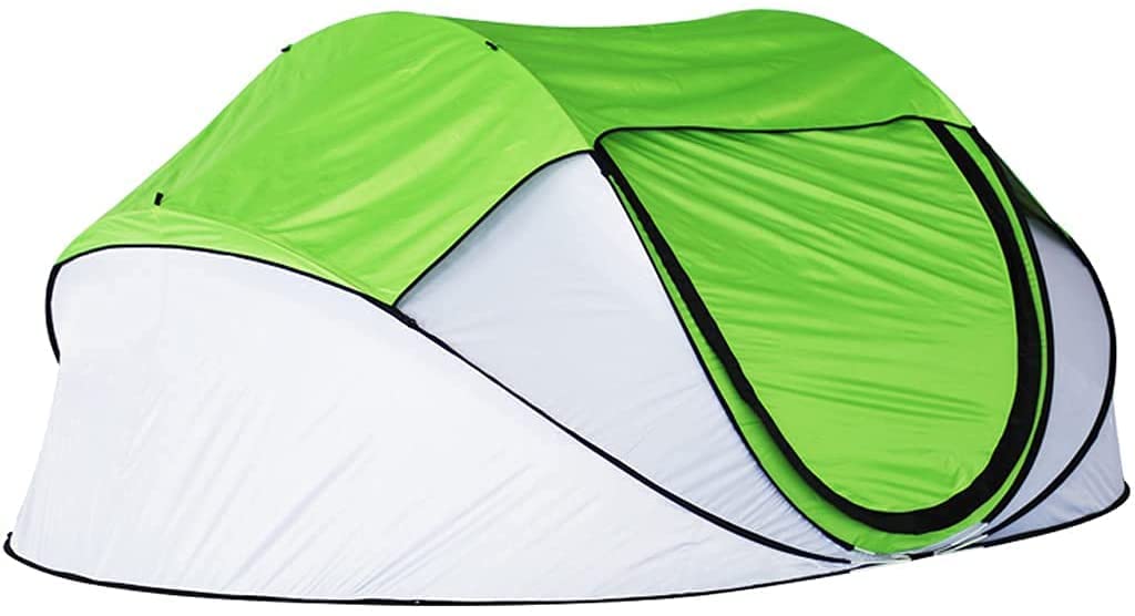 Tente camping 5-6 personnes respirante pour éviter la chaleur grâce au toit ouvrant